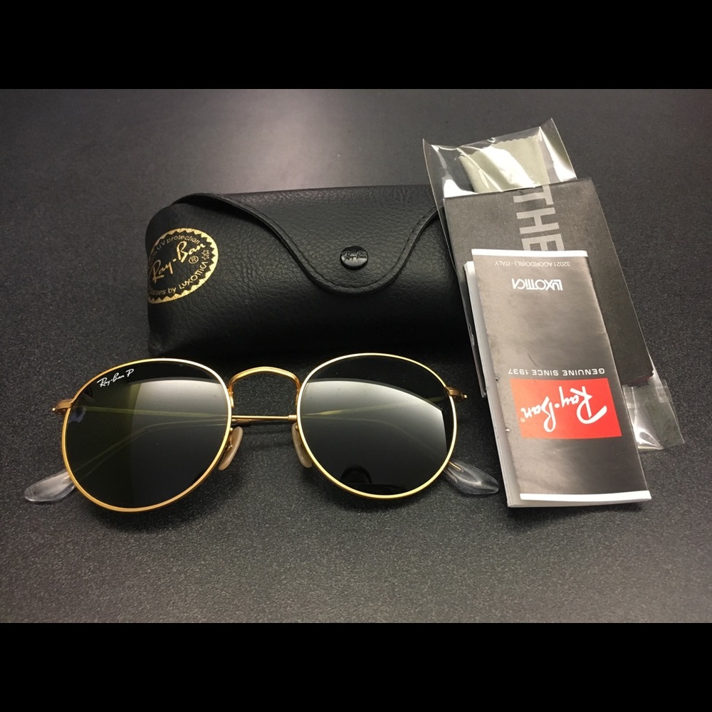 Ray-Ban: Round Metal, Polarized